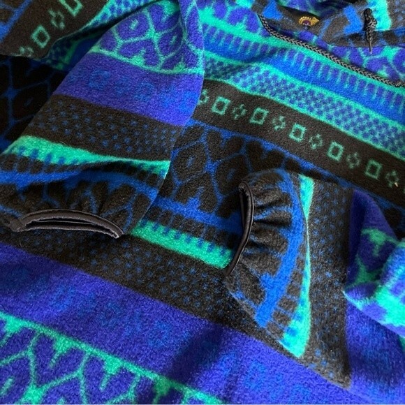 Vintage Northern Territories Sunbuster  hooded  Size L/XL Made In Usa - Picture 13 of 16